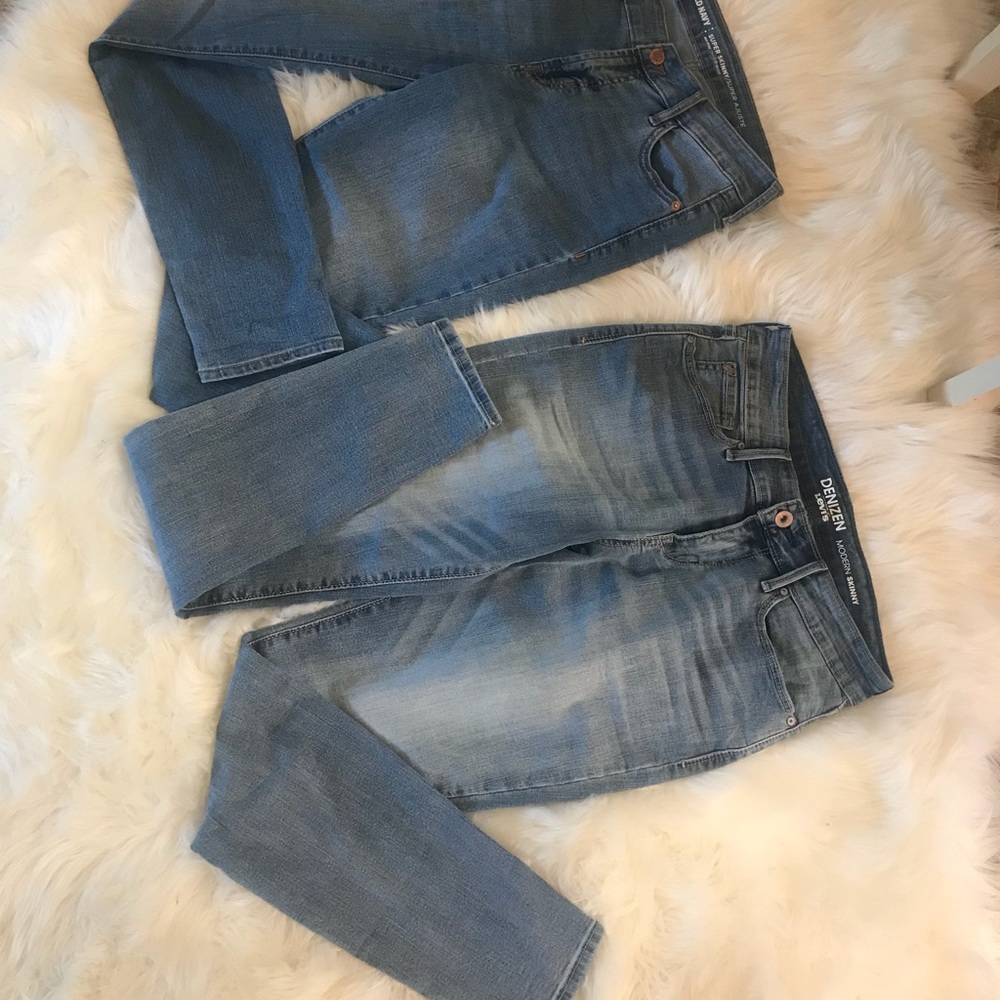 Two like new skinny denim pants